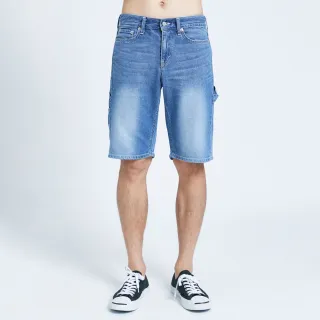 【EDWIN】男女裝 工裝後染短褲(丈青色) 歷史價格詳細信息