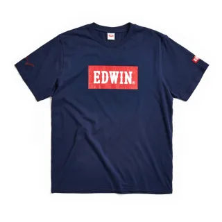 【EDWIN】男裝 經典小W繡長袖T恤(墨綠色) 歷史價格詳細信息