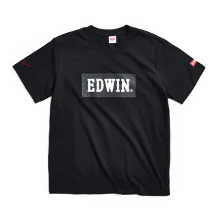【EDWIN】男裝 經典小W繡長袖T恤(墨綠色) 歷史價格詳細信息