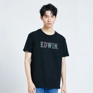 【EDWIN】男裝 人氣復刻款 小LOGO牛奶短袖T恤(黑色) 歷史價格詳細信息