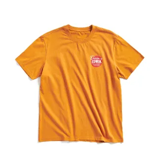 【EDWIN】男女裝 網路獨家↘標籤貼紙LOGO短袖T恤(黑色) 歷史價格詳細信息