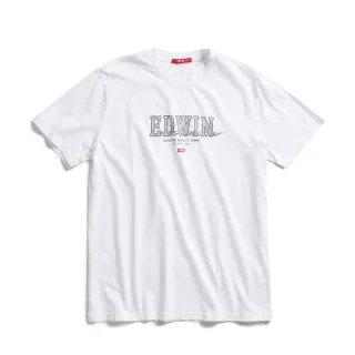 EDWIN 網路獨家 精緻素描LOGO短袖T恤(白色)-男款 歷史價格詳細信息