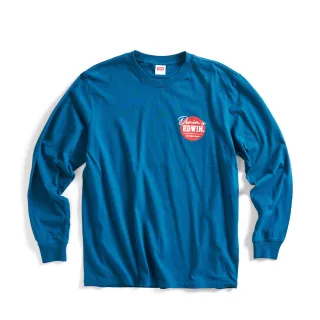 【EDWIN】男女裝 網路獨家↘標籤貼紙LOGO短袖T恤(黑色) 歷史價格詳細信息