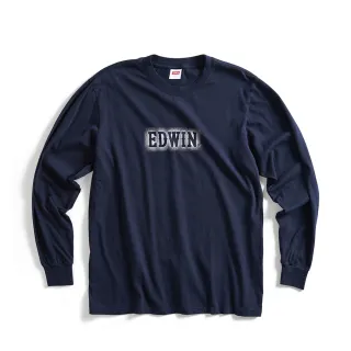 【EDWIN】男裝 網路獨家↘勝利旗幟LOGO長袖T恤(丈青色) 歷史價格詳細信息