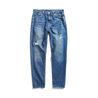 【EDWIN】男裝 破壞五袋牛仔短褲(中古藍) 歷史價格詳細信息