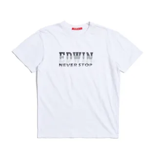 【EDWIN】男裝 人氣復刻款 漸層LOGO短袖T恤(白色) 價格比較,價格查詢,歷史價格詳細信息