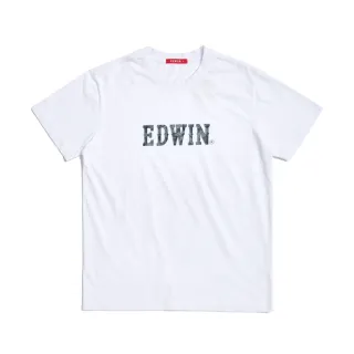 【EDWIN】男裝 人氣復刻款 漸層LOGO短袖T恤(白色) 歷史價格詳細信息