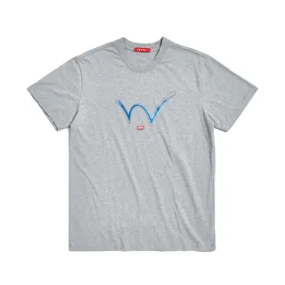 【EDWIN】男裝 人氣復刻款 漸層LOGO短袖T恤(白色) 歷史價格詳細信息