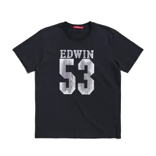 【EDWIN】男裝 數位煙霧BOX LOGO短袖T恤(灰色) 歷史價格詳細信息