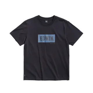 【EDWIN】男裝 BOX繡花厚長袖連帽T恤(黑色) 歷史價格詳細信息