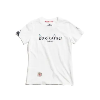 江戶勝 文鳥刺繡LOGO短袖T恤(丈青色)-女款 歷史價格詳細信息