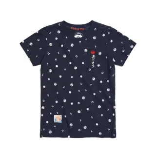 【EDWIN】江戶勝 女裝  經典滿版LOGO短袖T恤(丈青色) 價格比較,價格查詢,歷史價格詳細信息