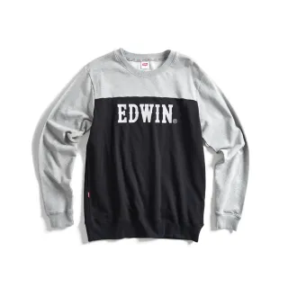 【EDWIN】男裝 經典小W繡長袖T恤(墨綠色) 歷史價格詳細信息