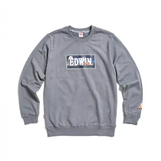 【EDWIN】男裝 露營系列 篝火印花長袖T恤(黑色) 歷史價格詳細信息