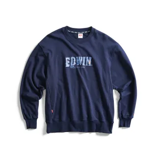 【EDWIN】男裝 露營系列 篝火印花長袖T恤(黑色) 歷史價格詳細信息