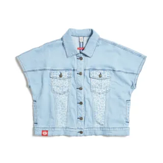 江戶勝 肩領撞色可拆袖兩穿式羽絨外套(丈青色)-中性款 歷史價格詳細信息