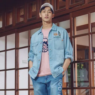 【EDWIN】江戶勝 男裝 牛仔造型背心(重漂藍) 歷史價格詳細信息
