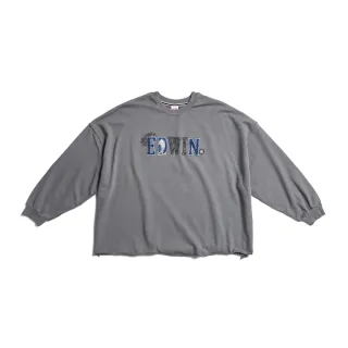 【EDWIN】女裝 再生系列 CORE拼布 BOX LOGO短袖T恤(黑色) 歷史價格詳細信息