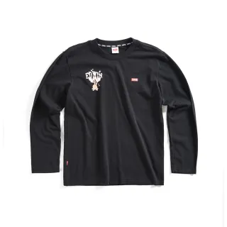 【EDWIN】男裝 露營系列 篝火印花長袖T恤(黑色) 價格比較,價格查詢,歷史價格詳細信息