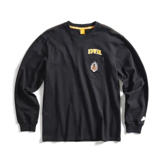 【EDWIN】男裝 E-FUNCTION立體厚長袖T恤(黑色) 歷史價格詳細信息