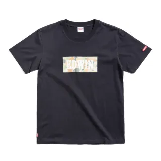 【EDWIN】男裝 BOX繡花厚長袖連帽T恤(黑色) 歷史價格詳細信息
