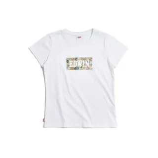【EDWIN】女裝 BOX LOGO長袖連帽T恤(淺灰色) 歷史價格詳細信息