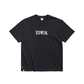 【EDWIN】男裝 牛仔紋日文字短袖T恤(白色) 歷史價格詳細信息