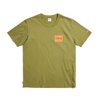 【EDWIN】男裝 印花夾層LOGO短袖T恤(黑色) 歷史價格詳細信息