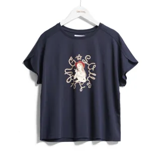 【SOMETHING】女裝 雙口袋水洗丹寧長袖襯衫(原藍色) 歷史價格詳細信息