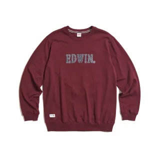 【EDWIN】男裝 再生系列 牛仔拼接LOGO長袖T恤(白色) 歷史價格詳細信息