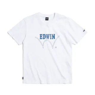 EDWIN LOGO框繡厚長袖T恤(墨綠色)-男款 歷史價格詳細信息