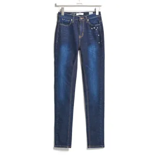 【SOMETHING】女裝 高腰復古男孩直筒褲(原藍色) 歷史價格詳細信息