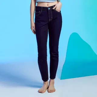 【EDWIN】女裝 JERSEYS 迦績EJ7棉錐形長褲(石洗藍) 歷史價格詳細信息