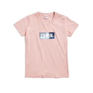 【EDWIN】女裝 BOX LOGO長袖連帽T恤(淺灰色) 歷史價格詳細信息