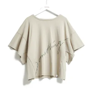 【SOMETHING】女裝 寬版打褶袖長袖T恤(淺卡其) 歷史價格詳細信息