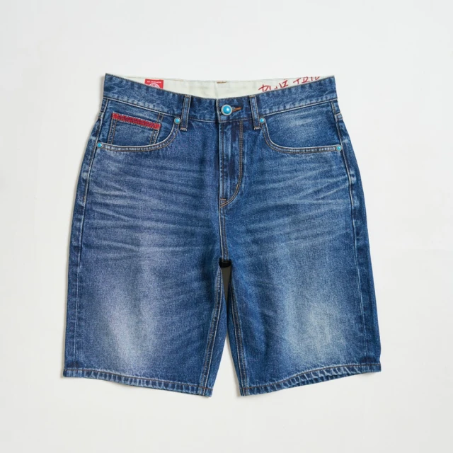 【EDWIN】男裝 BLUE TRIP拼貼破壞AB牛仔褲(中古藍) 歷史價格詳細信息