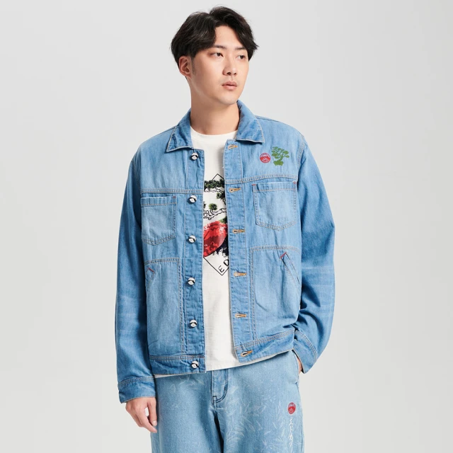 【EDWIN】江戶勝 男裝 牛仔造型背心(重漂藍) 歷史價格詳細信息