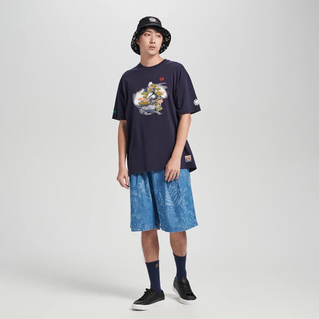 【EDWIN】江戶勝 男裝 寬版寬袖短袖T恤(米白色) 歷史價格詳細信息