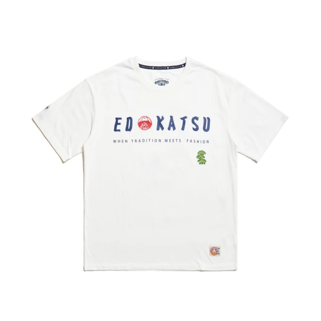 【EDWIN】江戶勝 男裝 寬版寬袖短袖T恤(米白色) 歷史價格詳細信息