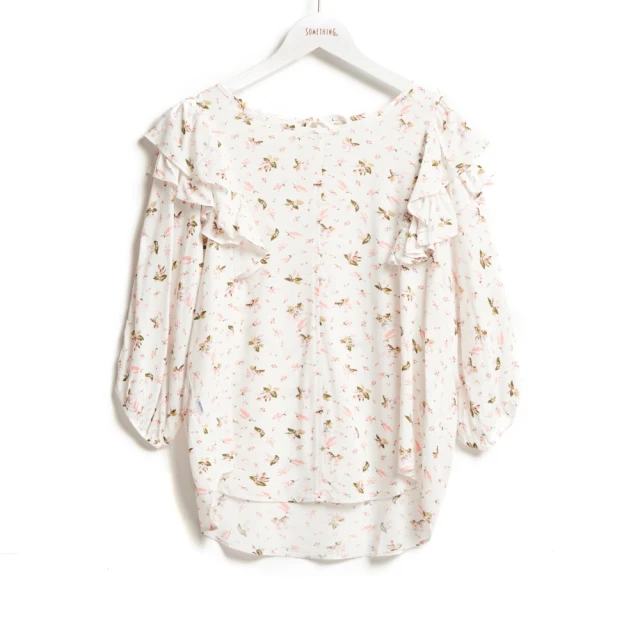 【SOMETHING】女裝 雙口袋水洗丹寧長袖襯衫(原藍色) 歷史價格詳細信息