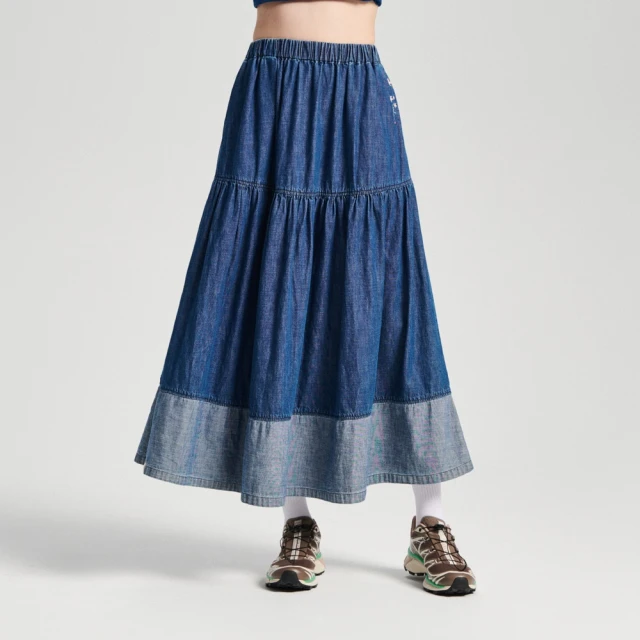 【EDWIN】江戶勝 女裝 INDIGO 平口袋寬褲(石洗藍) 歷史價格詳細信息