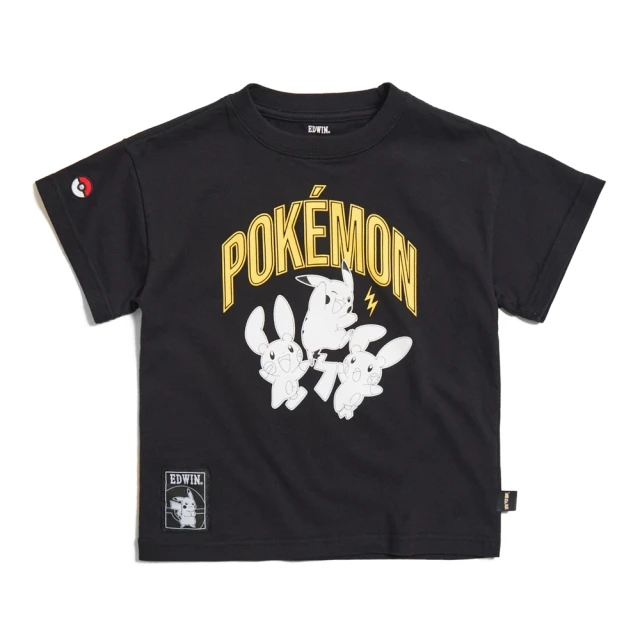 皮卡丘短袖童裝100%純棉T恤男女休閑小孩上衣動漫卡通學生寶可夢#男裝 歷史價格詳細信息