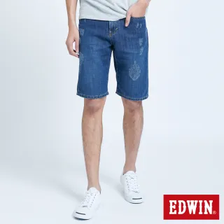 【EDWIN】男裝 牛仔短袖襯衫(石洗藍) 歷史價格詳細信息