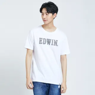 EDWIN 賽車格LOGO短袖T恤(黑色)-男款【復刻款】 歷史價格詳細信息
