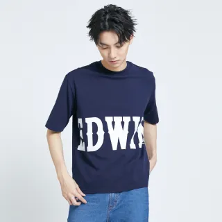 【EDWIN】男裝 EFS 網路限定LOGO斜紋長袖衛衣(黑灰色) 歷史價格詳細信息