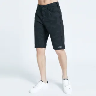 【EDWIN】男裝 寬短牛仔布紋LOGO短袖T恤(黑色) 歷史價格詳細信息