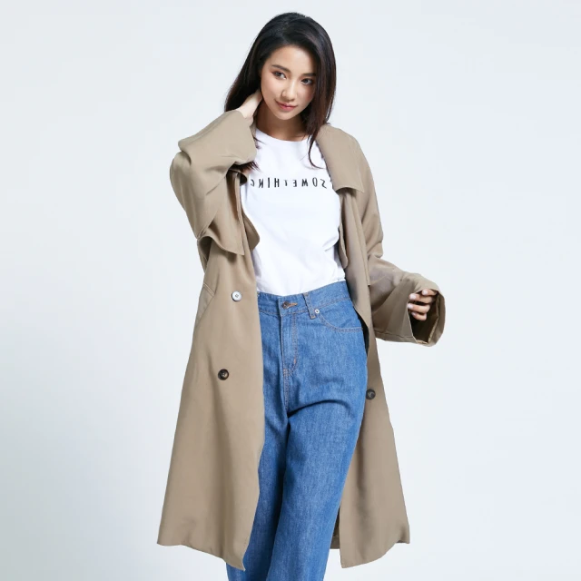 SOMETHING 長版條紋襯衫(土耳其藍)-女款 歷史價格詳細信息