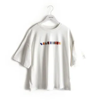 【SOMETHING】女裝 寬版打褶袖長袖T恤(淺卡其) 歷史價格詳細信息