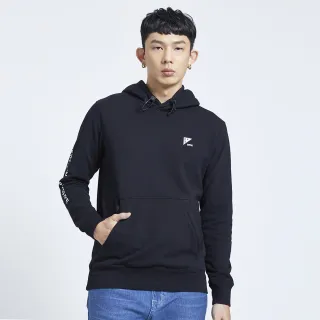【EDWIN】男裝 EFS 網路限定LOGO斜紋長袖衛衣(黑灰色) 歷史價格詳細信息