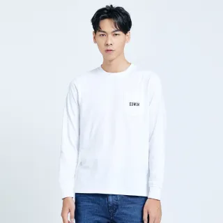 【EDWIN】女裝 BOX LOGO長袖連帽T恤(淺灰色) 歷史價格詳細信息